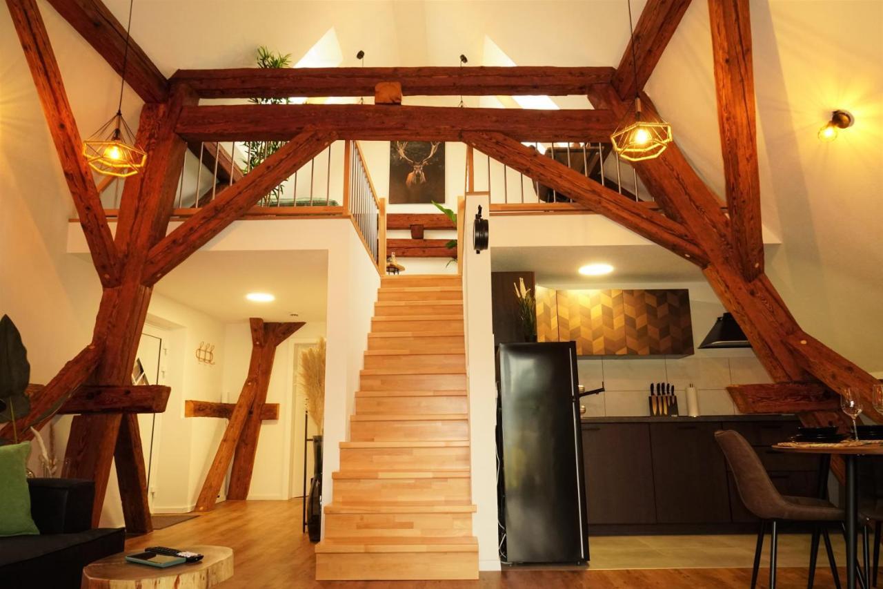 Galerie-Wohnung I Sanierter Pferdestall I Europapark I Boxspring I Nespresso キッペンハイム エクステリア 写真