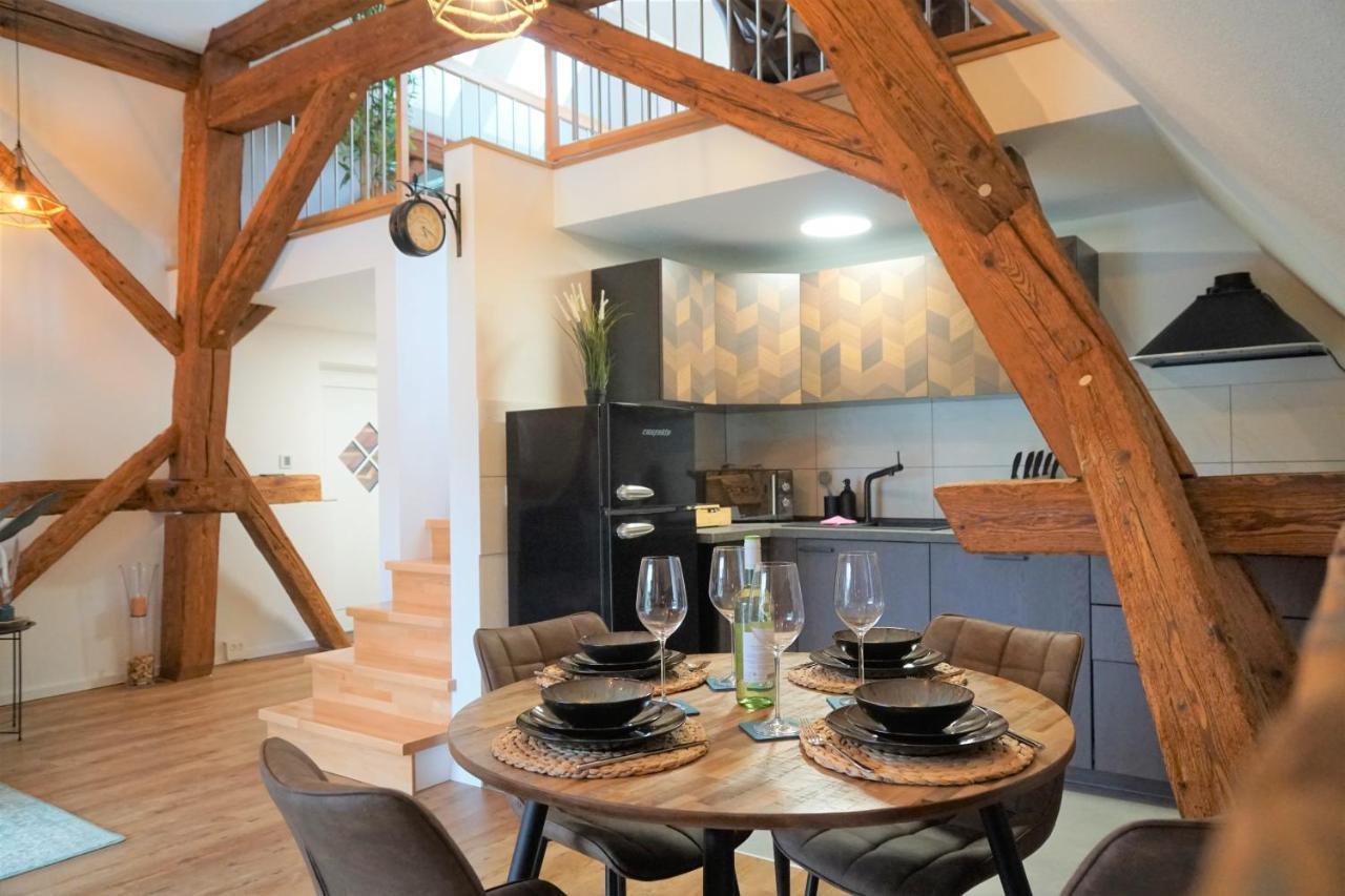 Galerie-Wohnung I Sanierter Pferdestall I Europapark I Boxspring I Nespresso キッペンハイム エクステリア 写真